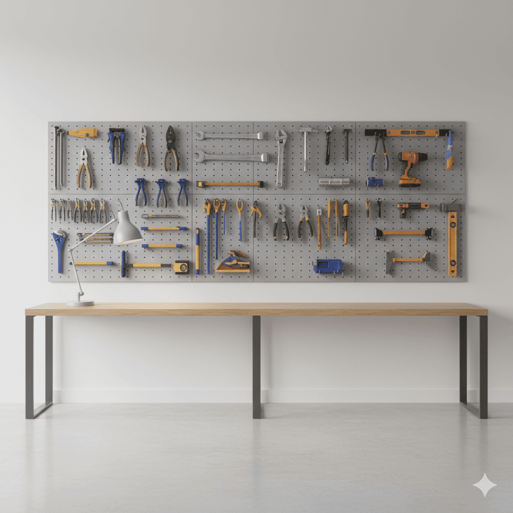 Limpieza profesional post-obra, herramientas y espacio limpio